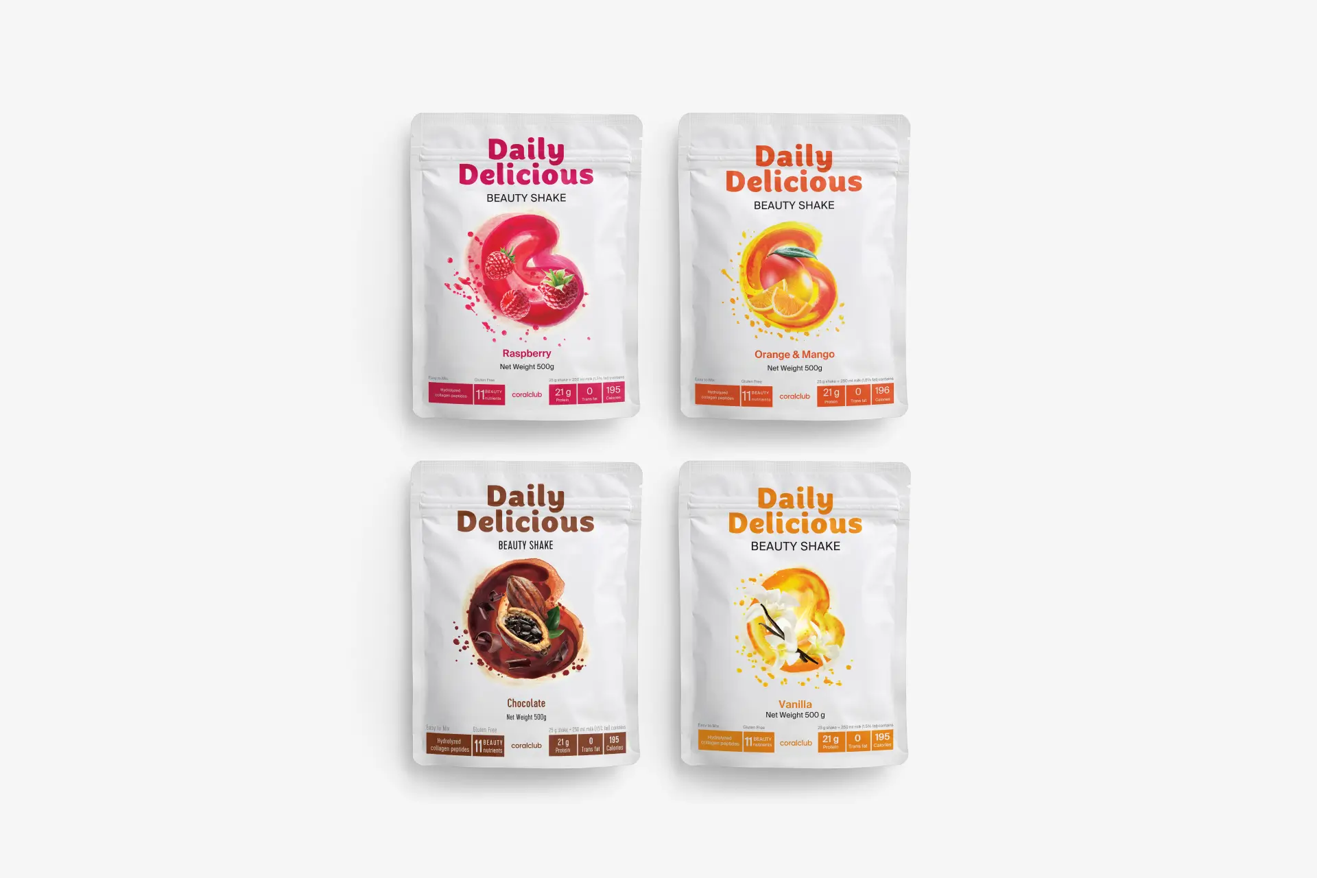 Set Daily Delicious Beauty Shake